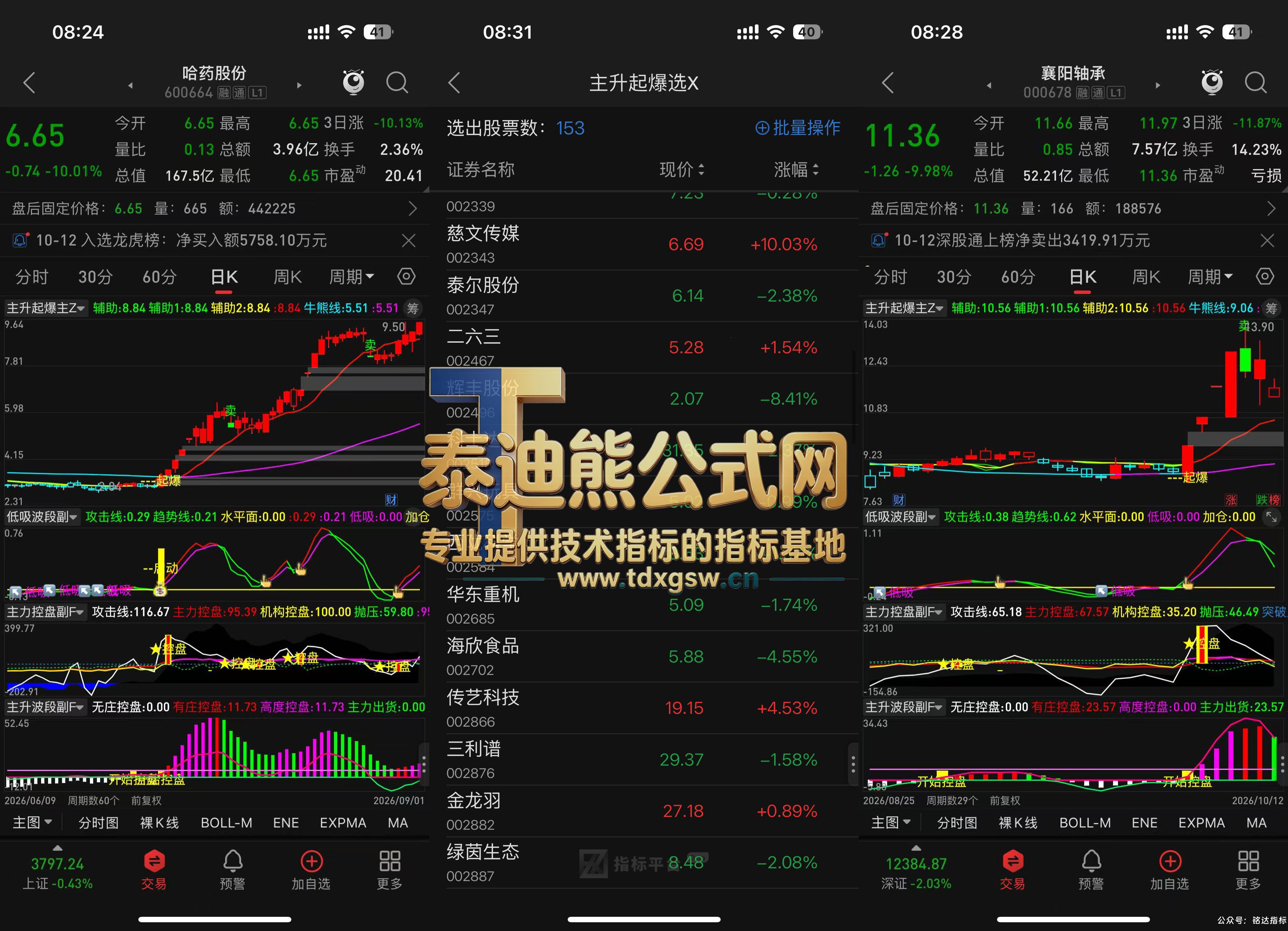 【主升起爆】1主3副3选股 波段启动 主升起爆 主力控盘 低吸擒牛 开始控盘 波段起涨 主升波段辅助判断擒主升