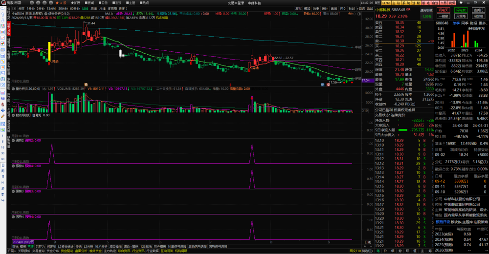 淘股利器资金决策系统 资金统计 抄底 强势 缠论等 含股池整套系统