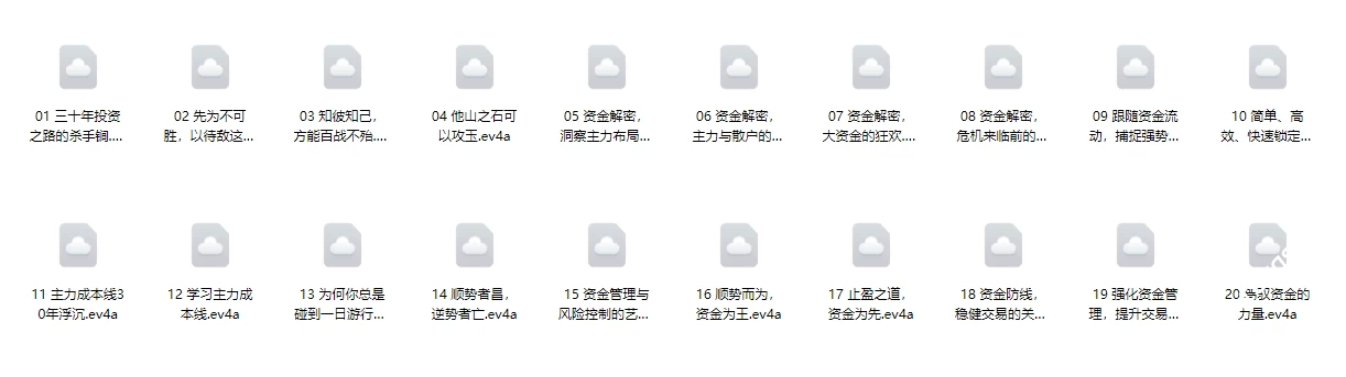 中广云罗兴文资金定乾坤引航系统课直播课指标视频课程带小班课更新--解密MP4格式