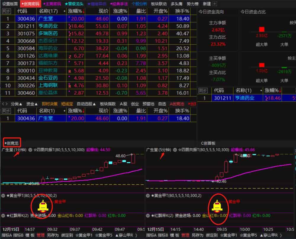 通达信VIP会员《情绪龙战法系统》源码版
