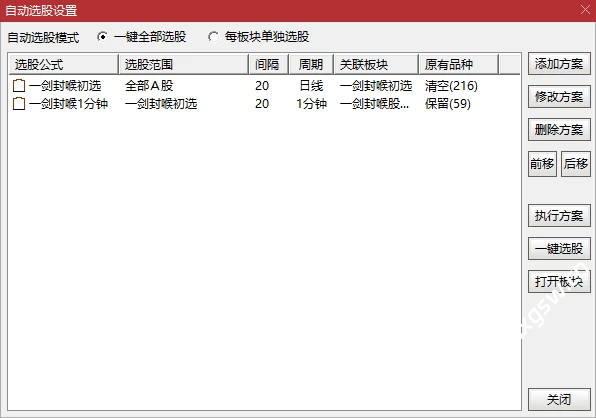一剑封喉系统+视频使用说明  属于盘中预警指标