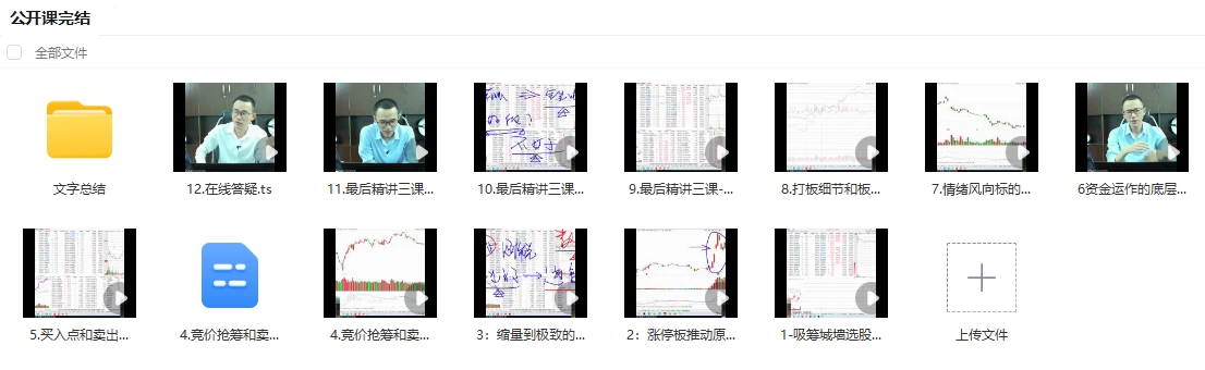 2024新版海平走进龙虎榜专栏课圈子课复盘总结10月份最新包更新