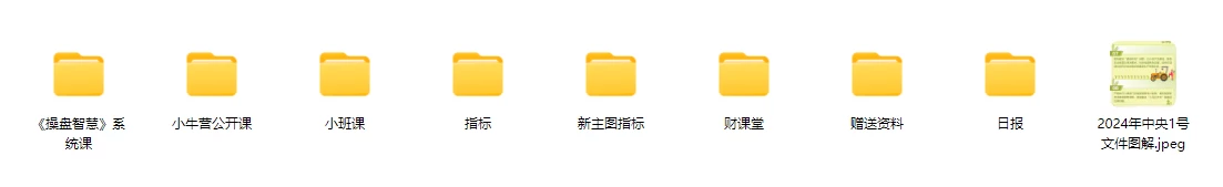 2024丁老师课程合集（指标+日报+小班课）