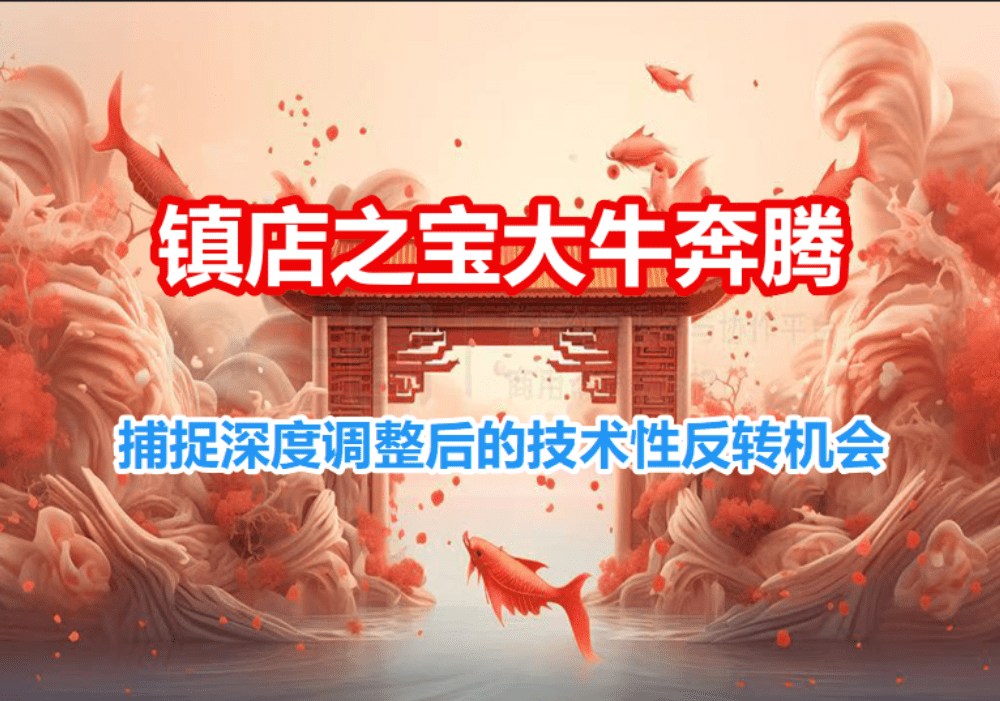 通达信镇店之宝大牛奔腾副图/选股指标 捕捉深度调整后的技术性反转机会