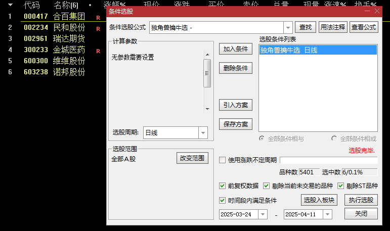 全新优化版【独角兽擒牛】主图+副图+选股指标,信号适中,潜伏牛股,次日胜率87%! 全新优化版【独角兽擒牛】主图+副图+选股指标,信号适中,潜伏牛股,次日胜率87%!