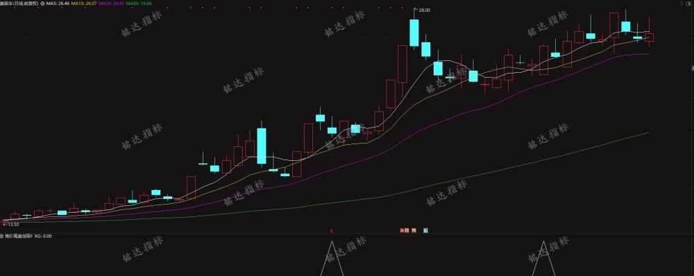 通达信【竞价尾盘低吸】副图/选股 可竞价也可尾盘 全天信号不变 源码无未来