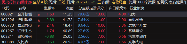 【定盈排序・尾盘排序神器】精准捕捉次日冲高利润，无未来函数、信号不漂移，电脑手机无限制